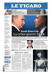 Le Figaro du Samedi 31 Décembre 2016 et Dimanche 1er Janvier 2017