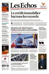 Les Echos du Mercredi 28 Décembre 2016