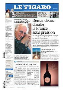 Le Figaro du Mercredi 28 Décembre 2016