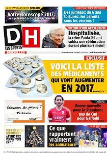 La Dernière Heure du Jeudi 29 Décembre 2016