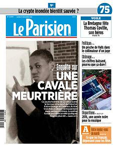 Le Parisien du Mardi 27 Décembre 2016