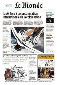 Le Monde du Mardi 27 Décembre 2016
