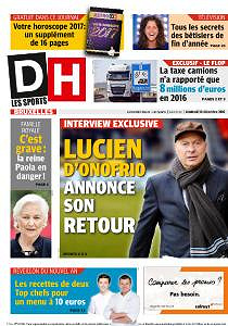 La Dernière Heure du Vendredi 30 Décembre 2016
