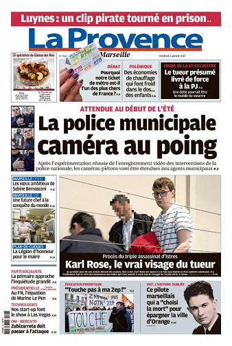 La Provence Marseille du vendredi 6 janvier 2017