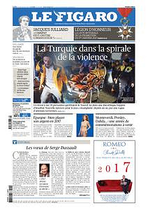 Le Figaro du Lundi 2 Janvier 2017