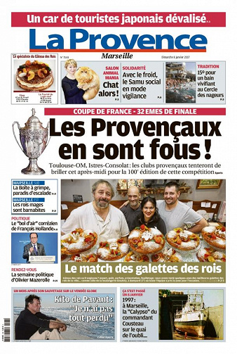 La Provence Marseille du dimanche 08 janvier 2017