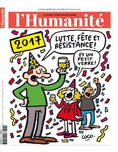 L’Humanité du Lundi 2 Janvier 2017