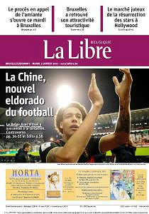 La Libre Belgique du Mardi 3 Janvier 2017