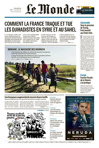 Le Monde du Jeudi 5 Janvier 2017