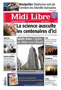 Midi Libre du Mardi 3 Janvier 2017