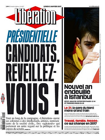 Liberation Du Lundi 02 Janvier 2017