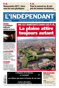 L’Indépendant du Mardi 3 Janvier 2017