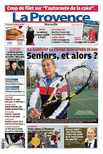 La Provence Marseille du samedi 7 janvier 2017