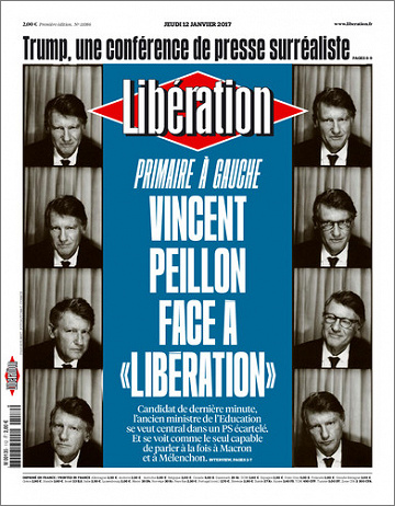 Libération du Jeudi 12 Janvier 2017