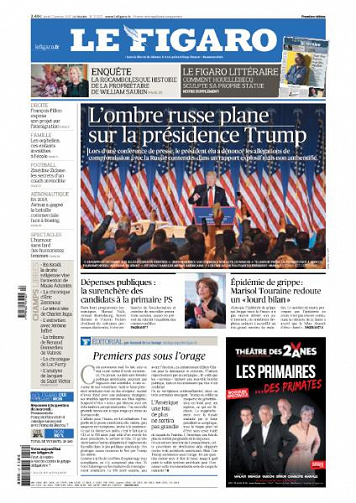 Le Figaro du Jeudi 12 Janvier 2017