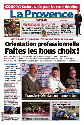 La Provence Marseille du jeudi 19 janvier 2017