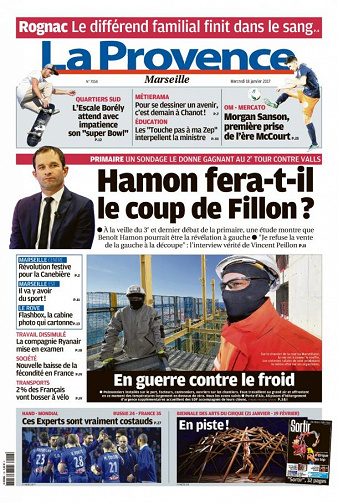 La Provence Marseille du mercredi 18 janvier 2017