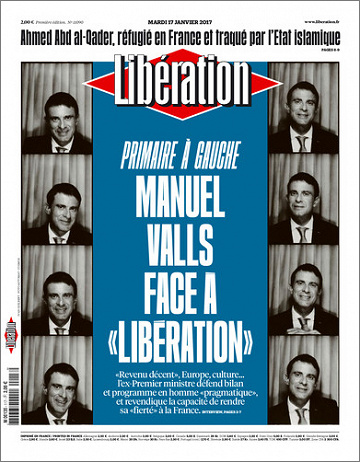 Libération du Mardi 17 Janvier 2017