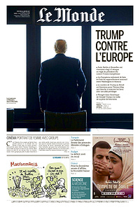 Le Monde du Mercredi 18 Janvier 2017