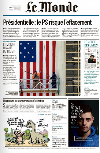Le Monde du Vendredi 20 Janvier 2017