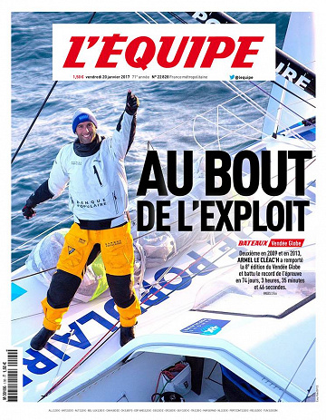 L’Équipe du vendredi 20 janvier 2017