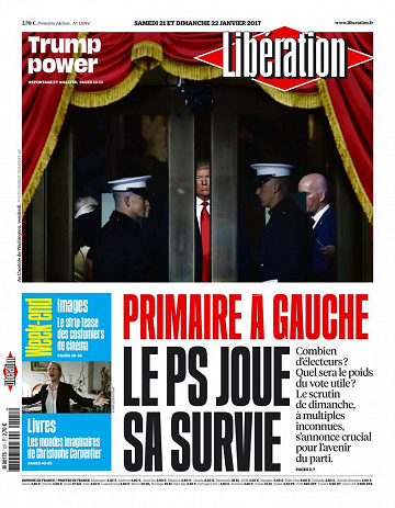 Libération du samedi 21 janvier 2017