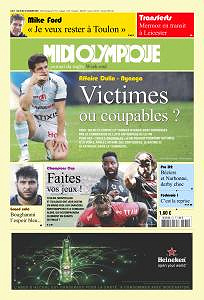 Midi Olympique Vert du vendredi 20 au 22 Janvier 2017