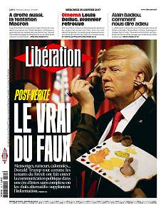 Libération du Mercredi 25 Janvier 2017
