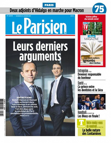 Le Parisien du Vendredi 27 Janvier 2017