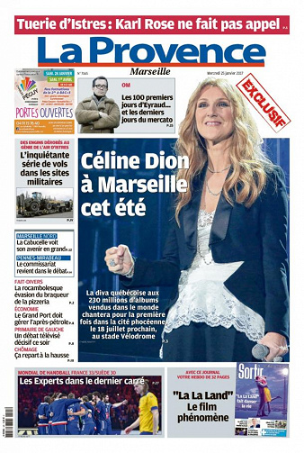 La Provence Marseille du mercredi 25 janvier 2017
