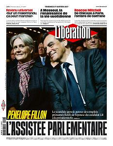 Libération du Vendredi 27 Janvier 2017