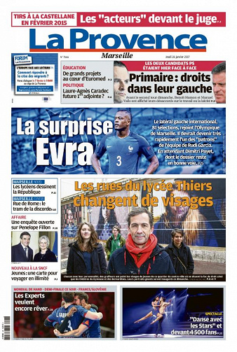 La Provence Marseille du jeudi 26 janvier 2017