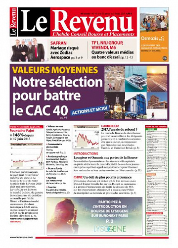Le Revenu - 27 Janvier au 2 Février 2017
