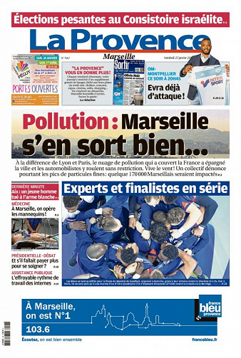 La Provence Marseille du vendredi 27 janvier 2017