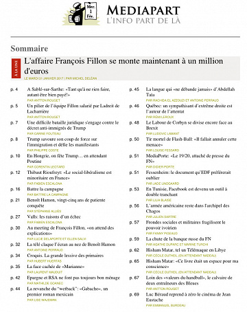 Mediapart Du 01 Février 2017