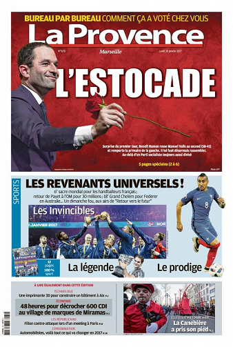 La Provence Marseille du lundi 30 janvier 2017
