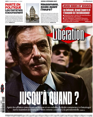 Libération du Jeudi 2 Février 2017
