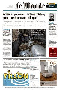 Le Monde du Jeudi 9 Février 2017