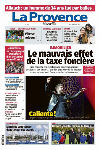 La Provence Marseille du mercredi 08 février 2017