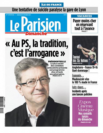 Le Parisien du Dimanche 5 Février 2017