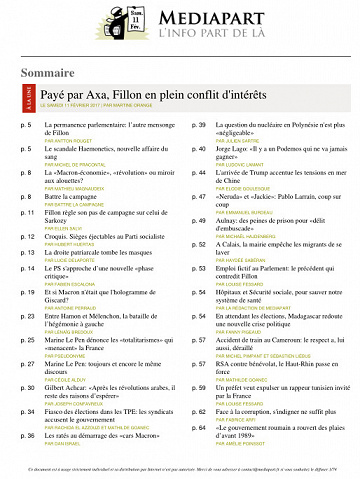 Mediapart Du 11 Février 2017