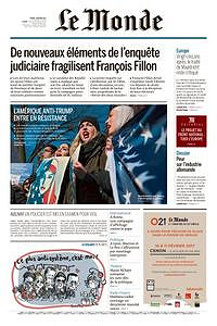 Le Monde du Mardi 7 Février 2017