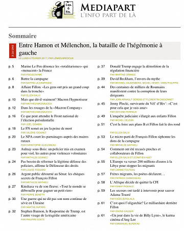 Mediapart Du 06 Février 2017