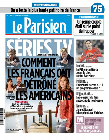 Le Parisien du Samedi 11 Février 2017