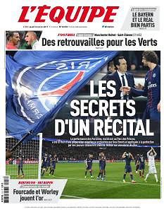 L’equipe du Jeudi 16 Février 2017