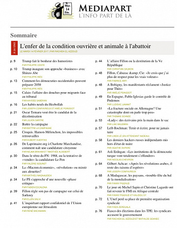 Mediapart Du 14 Février 2017
