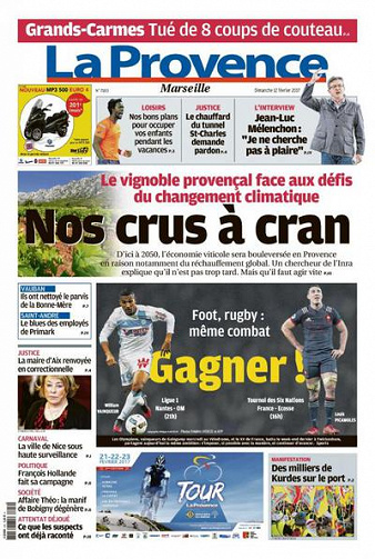 La Provence Marseille Du Dimanche 12 Février 2017