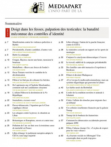 Mediapart Du 16 Février 2017