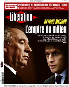 Libération du Jeudi 23 Février 2017