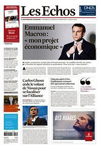 Les Echos Du Vendredi 24 & Samedi 25 Fevrier 2017